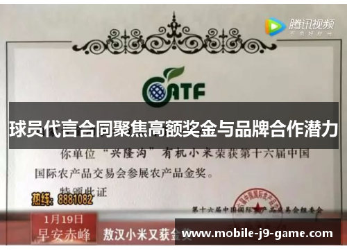 球员代言合同聚焦高额奖金与品牌合作潜力 球员代言合同聚焦高额奖金与品牌合作潜力